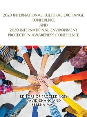 cover image of 2020 International Cultural Exchange Conference and 2020 International Environment Protection Awareness Conference